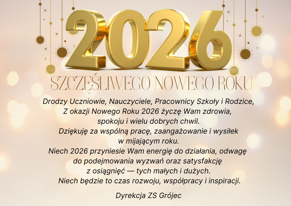 Szczęśliwego Nowego Roku!