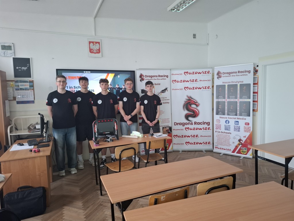 Zespół Dragons Racing w naszej szkole