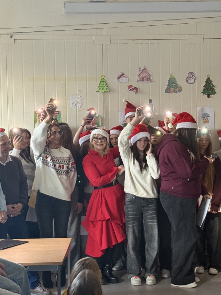 Międzynarodowe kolędowanie w ZS Grójec