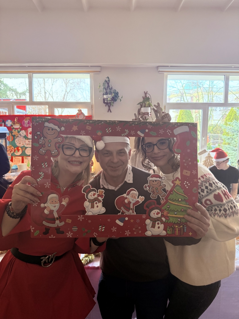 Międzynarodowe kolędowanie w ZS Grójec