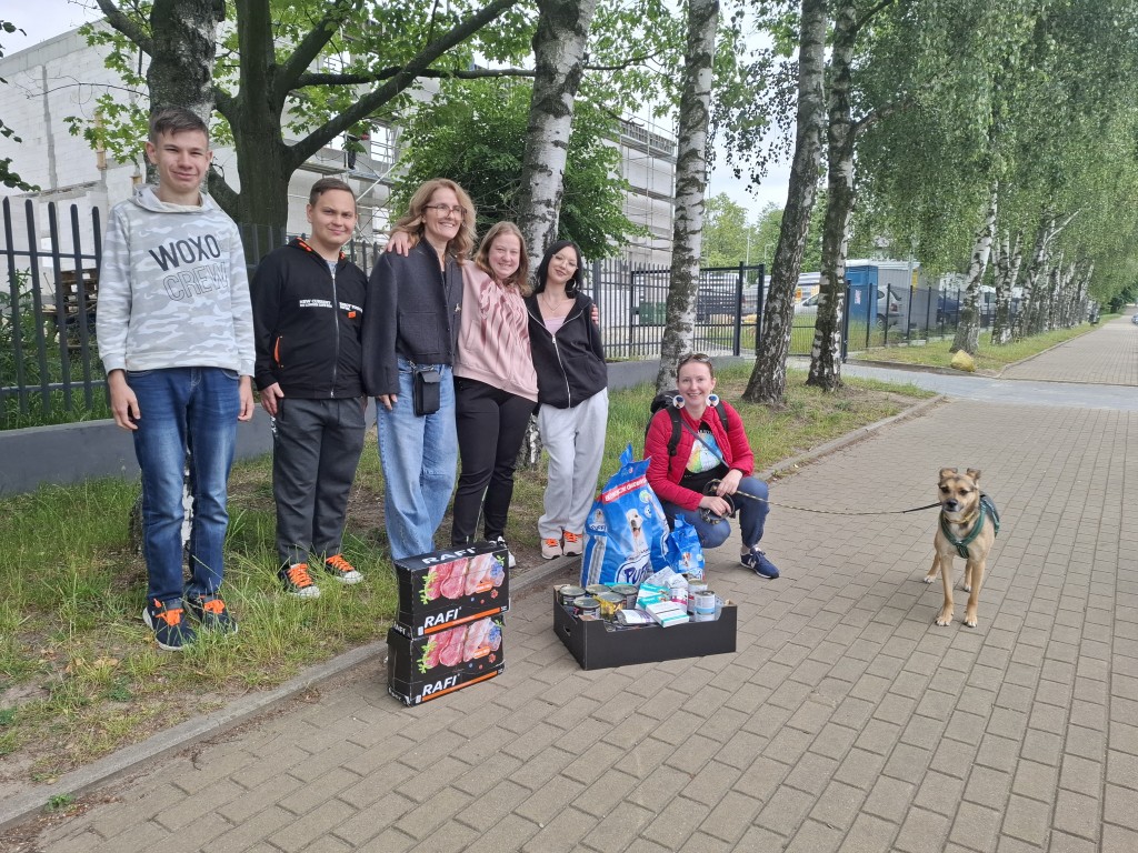 Lubimy zwierzęta i chcemy pomagać