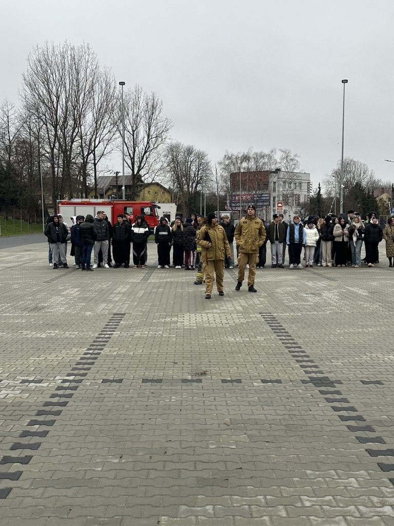 Próbna ewakuacja w szkole