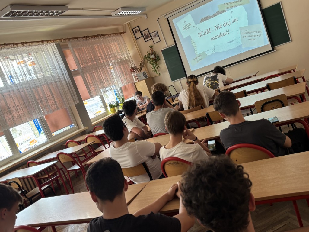Nasza szkoła w projekcie CyberSpot – edukacja o cyberbezpieczeństwie