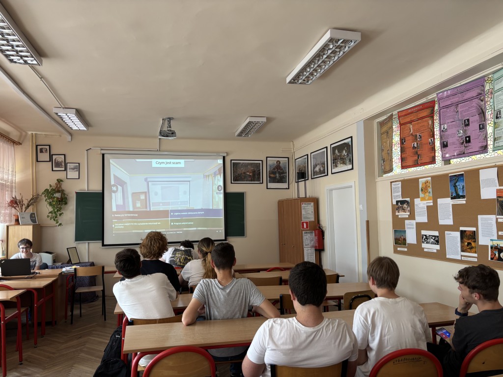 Nasza szkoła w projekcie CyberSpot – edukacja o cyberbezpieczeństwie