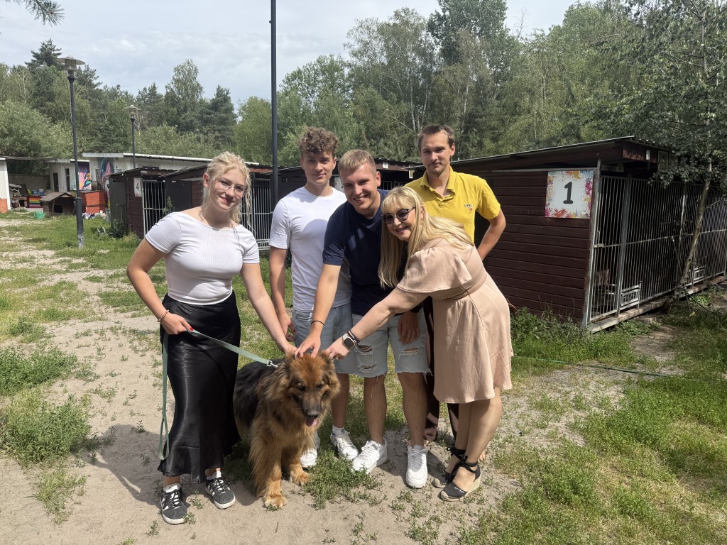 Wolontariat ZS Grójec w akcji na rzecz zwierząt – zbiórka karmy podczas festynu Św. Patryka