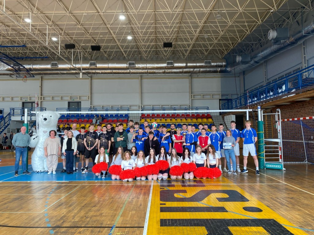 Reprezentacja ZS Grójec Mistrzem Powiatu w Piłce Siatkowej