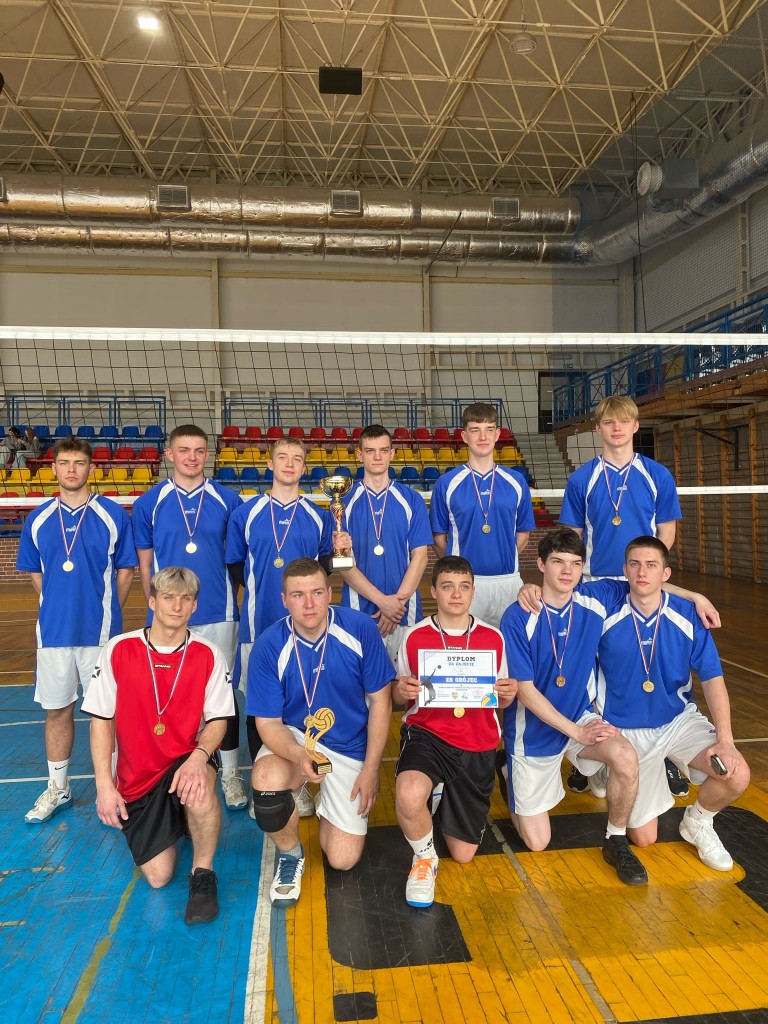 Reprezentacja ZS Grójec Mistrzem Powiatu w Piłce Siatkowej