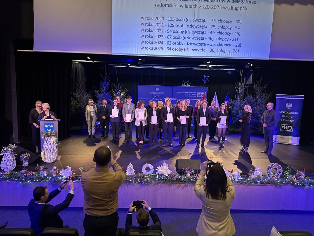 Wręczono Stypendia Prezesa Rady Ministrów dla najlepszych uczniów