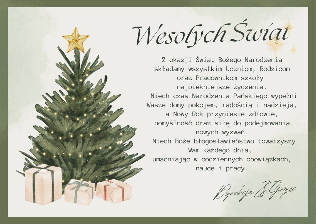 Wesołych Świąt! Życzenia bożonarodzeniowe