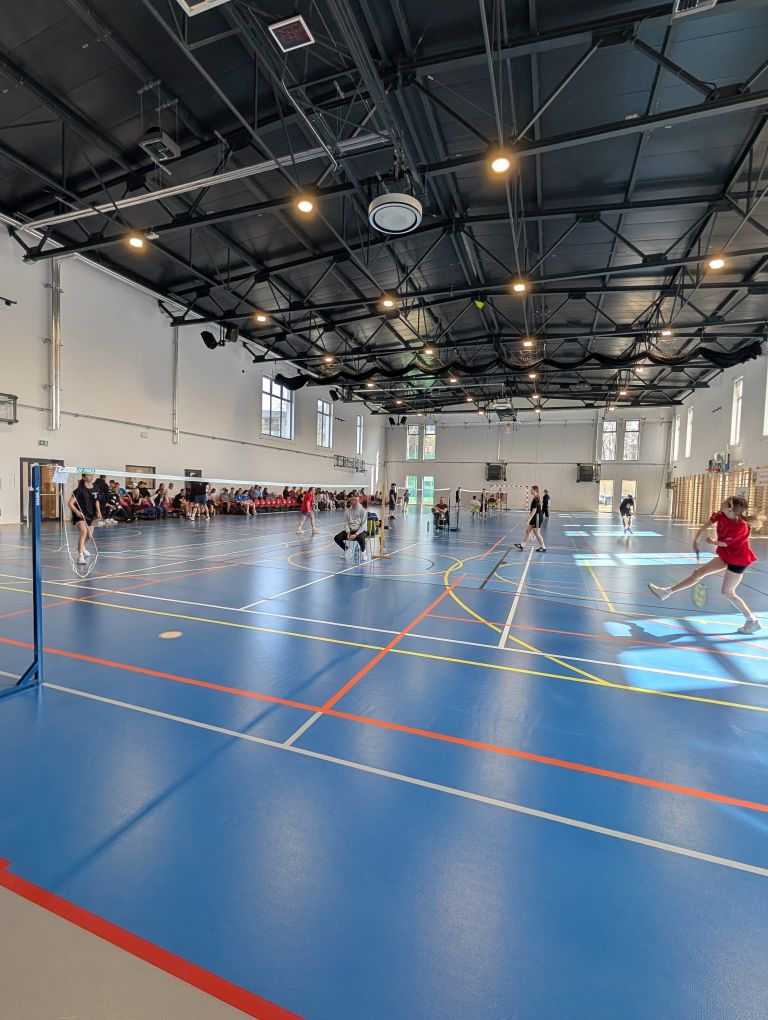 Powiatowy Turniej Badmintona o Puchar Starosty Grójeckiego.