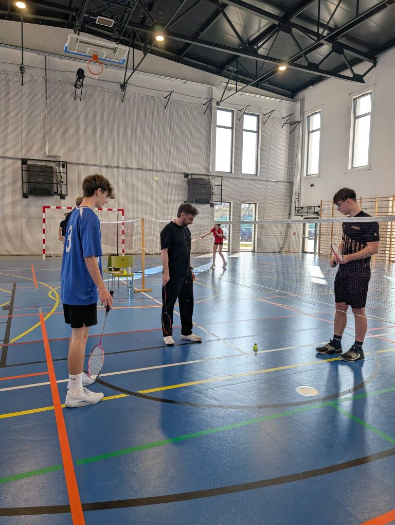 Powiatowy Turniej Badmintona o Puchar Starosty Grójeckiego.