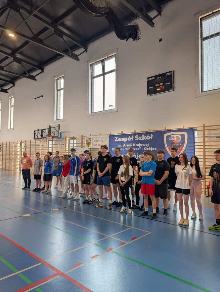Powiatowy Turniej Badmintona o Puchar Starosty Grójeckiego.