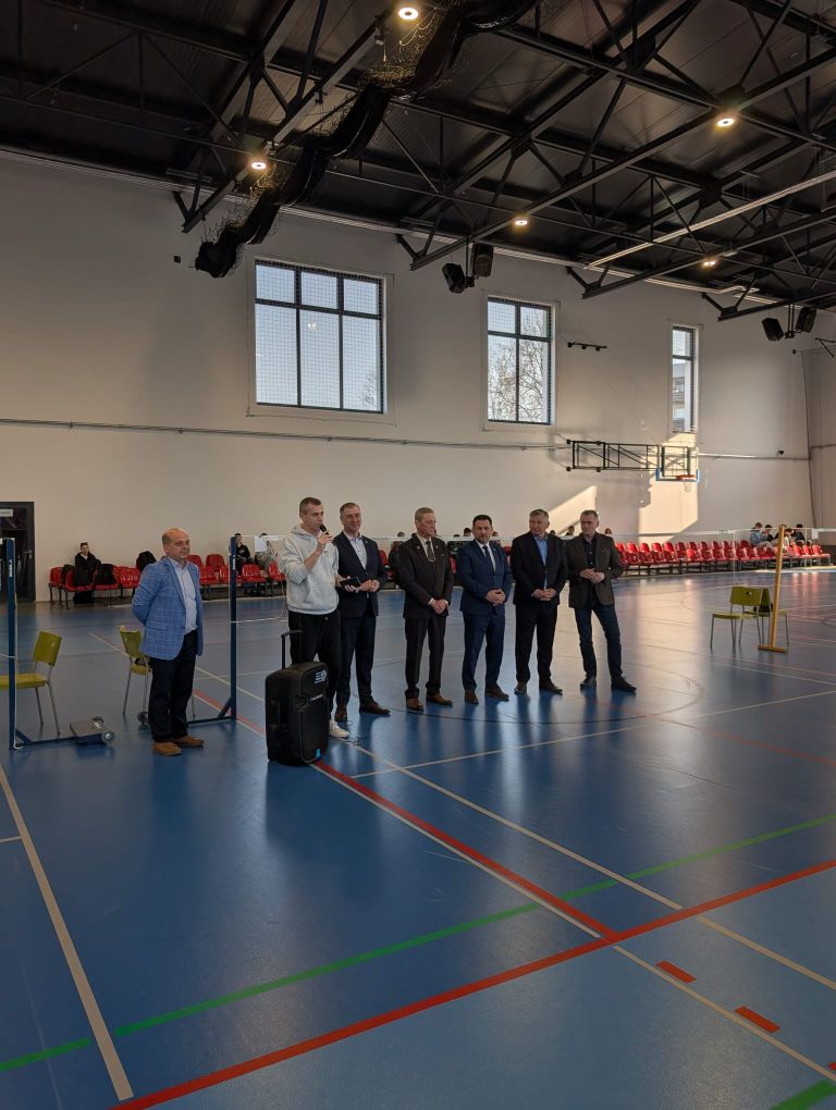 Powiatowy Turniej Badmintona o Puchar Starosty Grójeckiego.