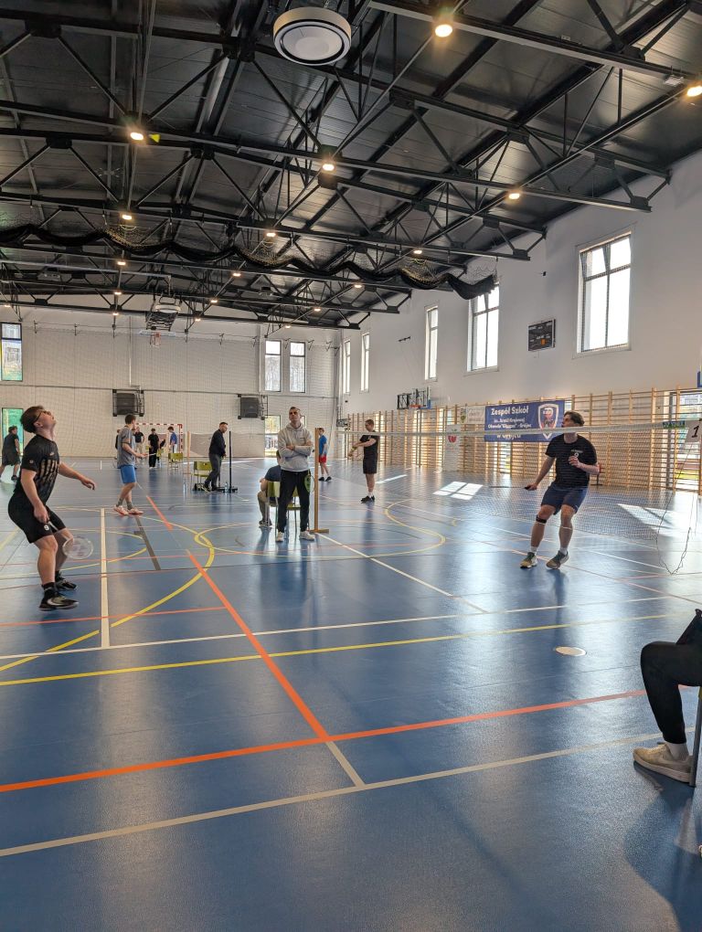 Powiatowy Turniej Badmintona o Puchar Starosty Grójeckiego.