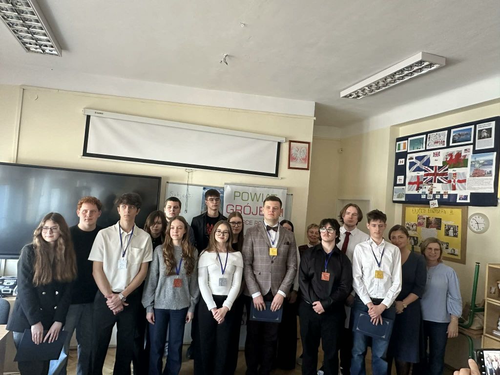 Konkurs wiedzy o krajach anglojęzycznych.