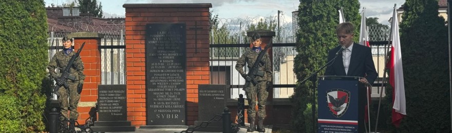 UROCZYSTOŚCI 86 ROCZNICY AGRESJI SOWIECKIEJ NA POLSKĘ