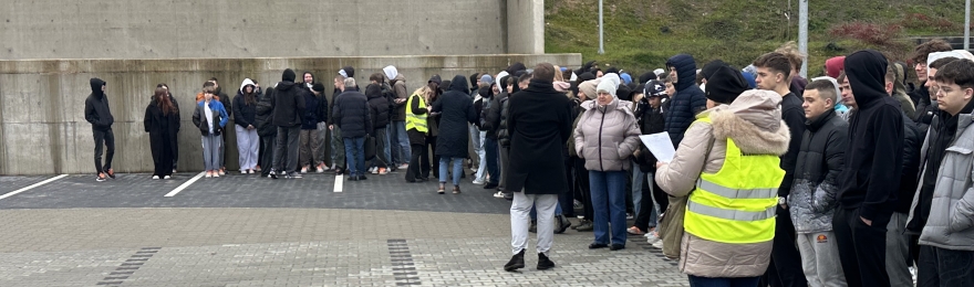 Próbna ewakuacja w szkole