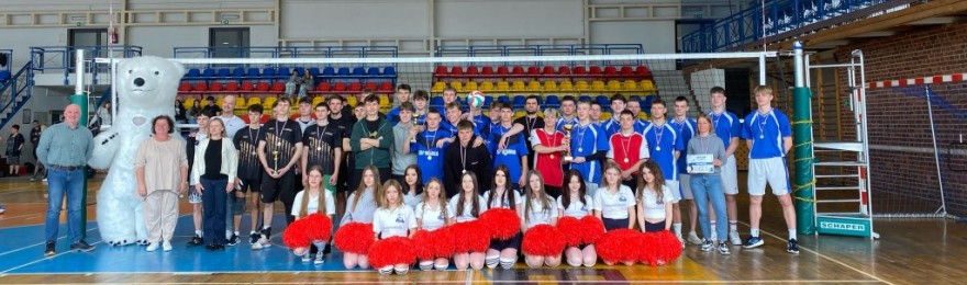 Reprezentacja ZS Grójec Mistrzem Powiatu w Piłce Siatkowej